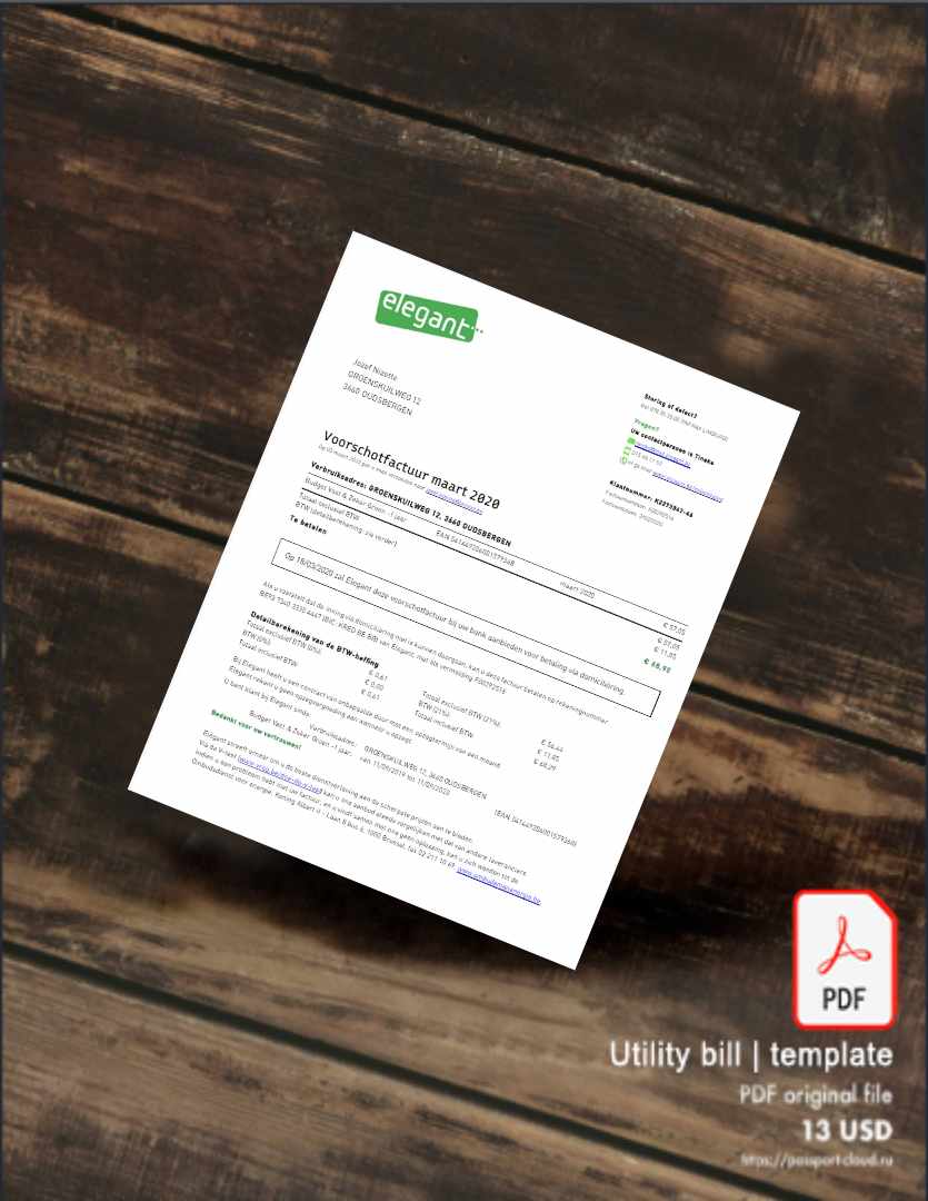 Utility bill | Albanian Power | Albania